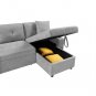 MEGA convertible corner sofa with armrest storage, living room and apartment sectional sofa