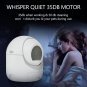 Upgraded HMI system, self-cleaning litter box for multiple cats, automatic dumping