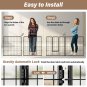 Dog Playpen Indoor Outdoor, 24" Height 8 Panels Fence with Anti-Rust Coating, Metal Heavy Portable