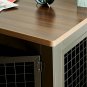 Furniture style dog cage, wooden dog cage, double door dog cage, side cabinet dog cage, Dog crate