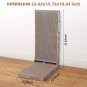 Fluffydream Cat Scratcher with Cat Toys Ball Track, Build-in Ball, L-Shaped Scratcher, Cardboard
