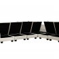 U_Style Modern Large U-Shape Modular Sectional Sofa, Convertible Sofa Bed with Reversible Chaise