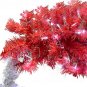 6FT Hinged Fir Artificial Fir Bent Top Christmas Tree, Xmas Tree Bendable Santa Hat Style Christmas