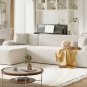 U_Style Modern Large L-Shape Modular Sectional Sofa for Living Room, Bedroom, Salon, 2 Piece Free