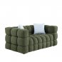 62.2" length ,35.83" deepth ,human body structure for USA people, marshmallow sofa, boucle sofa
