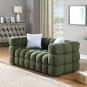 62.2" length ,35.83" deepth ,human body structure for USA people, marshmallow sofa, boucle sofa