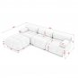 Modular Sectional Sofa, Button Tufted Designed & DIY Combination, L Shaped Couch, Reversible Ottoman