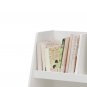 Kids Bookshelf and Toy Organizer, 5 Cubbies Wooden Open Bookcase, 2-Tier Baby Storage Organizer