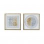 Set of 2 Shadow Box Wall Decor, Wall Decor Accent, 19.5" x 19.5"