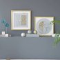 Set of 2 Shadow Box Wall Decor, Wall Decor Accent, 19.5" x 19.5"