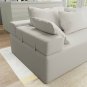 Modern Upholstered Sectional Sofa Couch Set,Modular 108" L Shaped Sectional Living Room Sofa Set