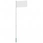 vidaXL Telescopic Flagpole Aluminum 19.7'