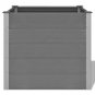 vidaXL Garden Raised Bed WPC 39.4"x19.7"x35.8" Gray