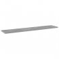vidaXL Bookshelf Boards 8 pcs Concrete Gray 39.4"x7.9"x0.6" Engineered