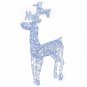 vidaXL Reindeer Christmas Decorations 2 pcs 23.6"x6.3"x39.4"