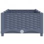 vidaXL Raised Bed 47.2"x15.7"x9.1" Polypropylene