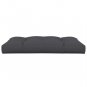 vidaXL Pallet Cushion Anthracite 47.2"x31.5"x4.7" Fabric