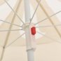 vidaXL Outdoor Parasol with Steel Pole Sand 70.9"