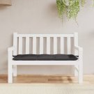 vidaXL Garden Bench Cushion Anthracite 47.2"x19.7"x2.8" Oxford Fabric