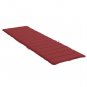 vidaXL Sun Lounger Cushion Wine Red 78.7"x23.6"x1.2" Oxford Fabric