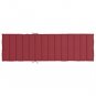 vidaXL Sun Lounger Cushion Wine Red 78.7"x23.6"x1.2" Oxford Fabric