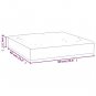 vidaXL Pallet Cushion Gray Oxford Fabric