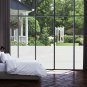 vidaXL Frosted Privacy Window Film Adhesive Stripes 3'x32.8'