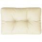 vidaXL Pallet Cushion Cream 19.7"x15.7"x4.7" Fabric