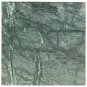vidaXL Coffee Table Green 15.7"x15.7"x13.8" Real Stone with Marble Texture