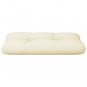 vidaXL Pallet Cushion Cream 27.6"x15.7"x4.7" Fabric