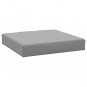 vidaXL Pallet Cushions 2 pcs Gray Oxford Fabric