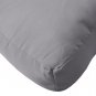 vidaXL Pallet Cushions 2 pcs Gray Oxford Fabric