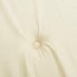 vidaXL Garden Chair Cushions 6 pcs Cream 15.7"x15.7"x1.2" Oxford Fabric