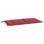 vidaXL Garden Bench Cushion Wine Red 39.4"x(19.7"+19.7")x2.8" Oxford Fabric
