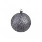 vidaXL 100 Piece Christmas Ball Set 1.2"/1.6"/2.4" White/Gray