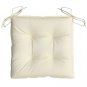 vidaXL Chair Cushions 4 pcs Cream White 19.7"x19.7"x2.8" Oxford Fabric