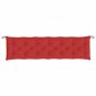 vidaXL Garden Bench Cushion Red 78.7"x19.7"x2.8" Oxford Fabric