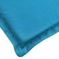 vidaXL Sun Lounger Cushion Blue 78.7"x27.6"x1.2" Fabric