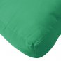 vidaXL Pallet Cushion Green 47.2"x15.7"x4.7" Fabric