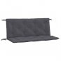 vidaXL Garden Bench Cushion Anthracite 47.2"x(19.7"+19.7")x2.8" Oxford Fabric
