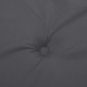 vidaXL Deck Chair Cushion Anthracite (29.5"+41.3")x19.7"x1.6"