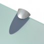 vidaXL Floating Shelf Glass 11.8"x7.9" 0.3"