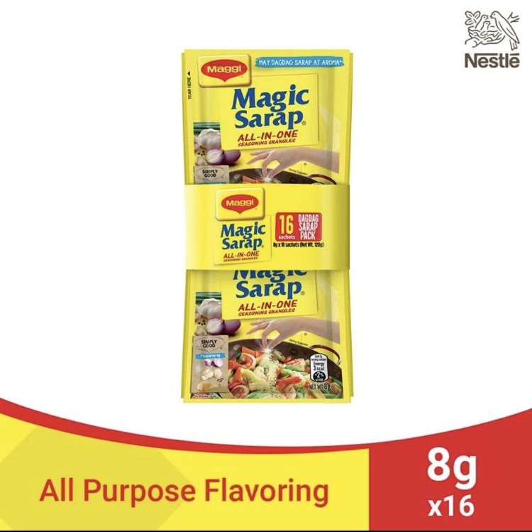 Maggi Magic Sarap All In One Seasoning Granules 8g X 16 Sachets 9448