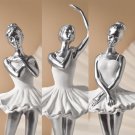 Resin Nordic Ballet Dance Girl statues creative dancer lass figurines