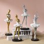 Resin Nordic Ballet Dance Girl statues creative dancer lass figurines