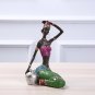 African Figurines Creative Resin Statue Sculpture Desktop Decors, Ethnic Style