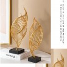 Home Decor Luxury Living Room Decoration Abstract Art Ornament Crafts Metal Nordic Figures