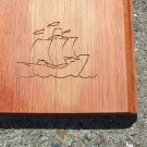 Tall sailing ship 3" x 4"