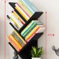 Black Storage Holders Racks 4 Shelf Tree Bookshelf Floor Desk Stand Bookcase Display Shelves for