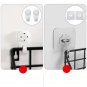 Small Storage Holders Racks Wall Shelf Hole-free Wall-mounted Dormitory Storage Holders